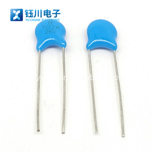 Condensateur céramique haute tension neuf et original 102 103 104 1KV/2KV/3KV/4KV/10KV/15KV/20KV/30KVB102K 2KV - Product Image 2