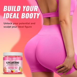 Caramelo de goma de nutrición deportiva para adultos de marca privada ODM/OEM para soporte energético Monohidrato de Creatina - Product Image 3