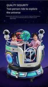 ¡Oferta! Coche eléctrico giratorio infantil con monedas, juego de columpio para niños - Product Image 5