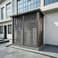 Grille de protection en alliage d'aluminium pour unité extérieure de climatiseur