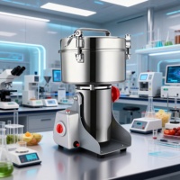 Équipement de laboratoire OEM en acier inoxydable, broyeur de céréales alimentaires électrique à grande vitesse 25000 tr/min 4500W, petit broyeur, concasseur, agitateur
