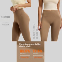 Leggings de yoga grande taille, haute élasticité, effet ventre plat et rehausseur de fessiers pour l'entraînement en salle de sport, pour femmes, OEM
