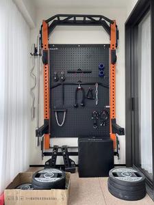 Dụng cụ tập thể hình tại nhà: Giá đỡ tạ Smith, giá đỡ tạ cao su toàn phần, giá đỡ tạ treo tường, giá đỡ tạ gấp, giá đỡ squat treo tường - Product Image 6