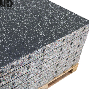 Alfombra de Goma Antideslizante de 1m x 1m para <span class=keywords><strong>Gimnasio</strong></span> en Casa, Baldosas de Goma para Pisos de <span class=keywords><strong>Gimnasio</strong></span> y Centros Deportivos, Venta al Por Mayor - Product Image 5