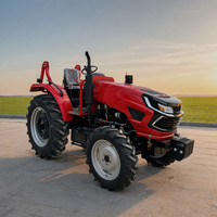 Tracteur utilitaire compact fiable Euro V avec moteur Yangdong 30 CV 4x4, tracteurs agricoles, mini tracteurs agricoles 4x4, agriculture