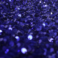 Holesale-tela de terciopelo con lentejuelas bordadas, tejido elástico brillante para vestido