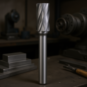 Cortador Rotatorio Fervi para Aluminio, Fresa de Carburo de 4 Filos para Mecanizado de Metales - Product Image 3