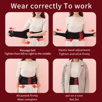 HENGSHI-masseur de dos électrique, appareil OEM, soins du corps, avec vibrations, Massage de taille et ceinture, livraison gratuite