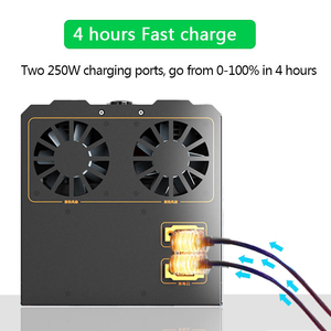 Estación de Energía Portátil, Batería de Respaldo Todo en Uno para Exteriores, para Camping y Emergencias en el Hogar, 73A-1000W/2000W MultiPortAllinOnePowerSol - Product Image 1