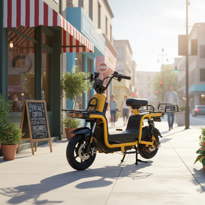 Motocicleta Eléctrica de Carga con Batería de Alta Potencia, Motor sin Escobillas, Capacidad de Carga de 200 kg, Bicicleta Eléctrica para Reparto - Product Image 1