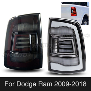 Pour Dodge Ram 2009-2018, feux de jour à LED, feux antibrouillard étanches, ensemble de feux arrière de voiture, kit carrosserie - Product Image 1