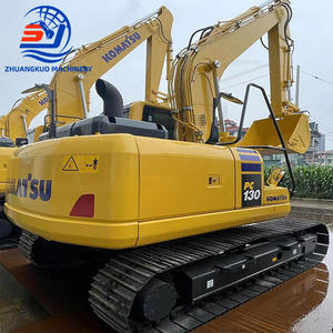 99% nouvelle pelle sur chenilles d'occasion Komatsu Pc130 d'origine 2023 13TON 66kW faible consommation haute qualité 0-2000 heures Pc130-7 Pc130-8 - Product Image 2