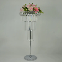 Support à fleurs moderne pour mariage, or et argent, décoration de table, fournitures pour fêtes et festivals
