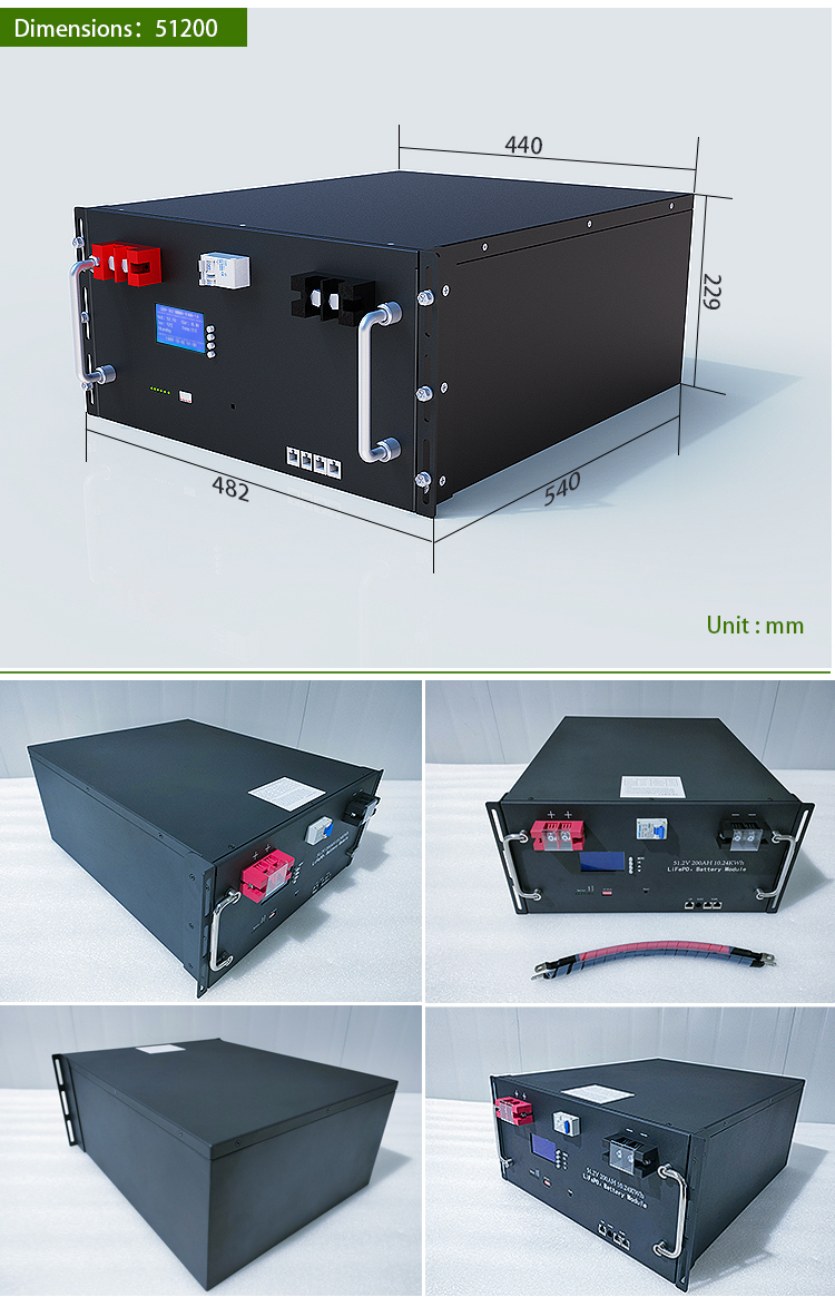 48V 100ah Lithium Ion Battery 200ah 5KW 10KW 48V For Solar Energy