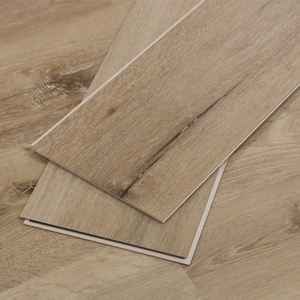 ในร่มสีเรียบง่ายกันน้ํา 3-6 มม. พื้นพีวีซี<span class=keywords><strong>สี</strong></span>เทาเข้มพื้นไวนิลพลาสติก Spc ลายพลาสติก - Product Image 4