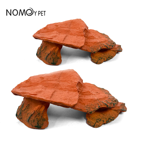 NOMOY PET Accessori per Terrario, Grotta Nascondiglio in Resina di Piccole Dimensioni per Rettili, Rifugio per Geco Leopardino e Drago <span class=keywords><strong>Barbuto</strong></span> - Product Image 6
