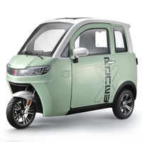 EEC COC approuvé 60V1500W 45 km/h mini voiture électrique bon marché chinoise avec caméra de recul