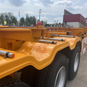 Semirremolque Portacontenedores de Acero Tongya de 3 Ejes y 40 Pies con Eje BPW/FUWA, Transporte de Contenedores, Neumáticos Triangulares 12R22.5 - Product Image 1