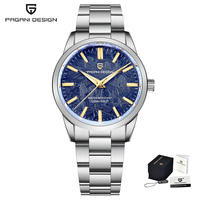 Montre à quartz pour homme PAGANI Design PD-1734, nouvelle montre de luxe, verre saphir, étanche 3 bars, VH31, acier inoxydable, plastique, céramique, dessin animé