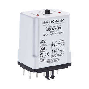 Relé electromagnético miniatura de alta potencia de uso general Macromatic Alternating Relay ARP120A4R DPDT 240V AC/DC - Product Image 4