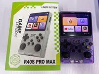 Console de jeu portable R40S Pro Max - Appareil de jeu portable open-source avec écran de 4,2 pouces et fonctionnalité multijoueur Wi-Fi