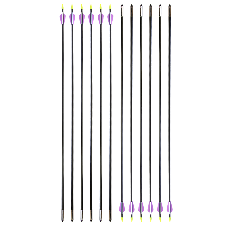 Happyyami Lot de 10 Pointes en Caoutchouc pour Pratique du Tir à l'arc, Émoussées Légères, Flexibles Et Solide, Débutants