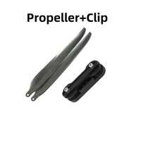 Pour Hobbywing hélice pliante en Fiber de carbone d'origine X11 MAX KV60 11122 moteur Agriculture Drone pagaie ailes pièces