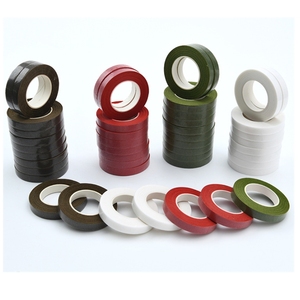 Lixsun, cintas florales de 1/2 pulgadas de ancho, envoltura de ramo de flores, cinta adhesiva impermeable para ramo de boda, envoltura de tallo, proyectos artesanales - Product Image 1