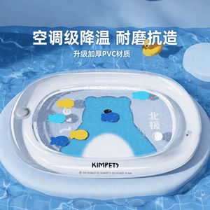 Pet water mattress, <b>large</b> <b>inflatable</b> pet cooling mat, summer anti-scratch cooling mat, thickened anti-scratch toy, dog cooling - Product Image 3