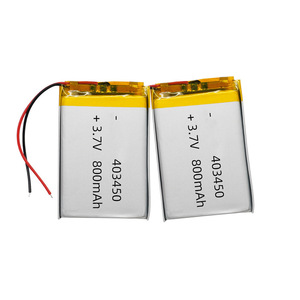 Polymer Lithium Battery 403450 800MWh 3.7V Rechargeable For Wearable Devices <b>Bluetooth</b> <b>Speaker</b> Camping <b>Light</b> - Product Image 2