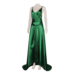 Disfraces de Halloween Sexys de Alta Calidad, Disfraz de la Película Atonement, Vestido de Cosplay Verde Cecilia para Mujer - Product Image 4