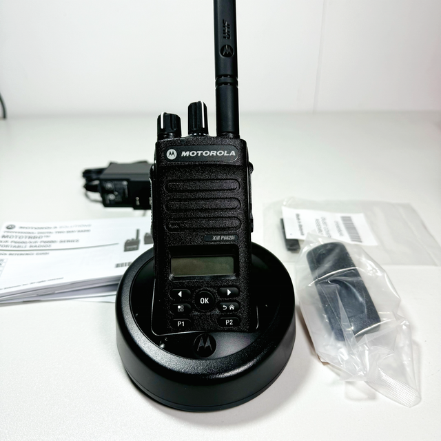 For P6620 DEP570e XPR 3500e DP2600e Handheld VHF UHF Walkie-Talkie Two-way Radio Durable IP67 5W Group Communication