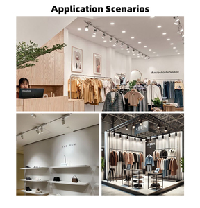 Đa-điểm 30-36 Watt theo dõi Đèn thiết kế hiện đại COB <span class=keywords><strong>LED</strong></span> chip 2700k-6500K trắng cho Bảo tàng triển lãm hội trường và phòng trưng bày nghệ thuật - Product Image 6