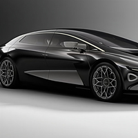 Rines Futuristas Monobloque de Aluminio Forjado, Rines de Lujo Cóncavos con Malla, Rines Multirradio para Aston Martin Lagonda 2018