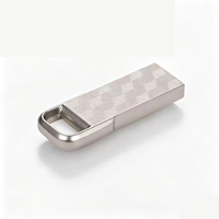 Flashdisk USB Kapasitas Asli 32GB 64GB 128GB Pen Drive Metal USB Memory Stick 16gb 8gb Logo Laser