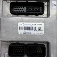 Controlador ECU ECM 0281020099 837071189, Unidad/Módulo de Control Electrónico para Motor Diésel, Placa de Computadora, Repuestos para Excavadora