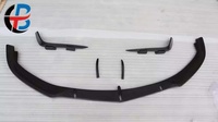 ED1 Lame avant en carbone véritable noir pour Mercedes-Benz W205 C63 Berline C63s Coupé