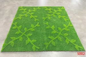 2024 gazon de jardin 3D haute densité-<span class=keywords><strong>pelouse</strong></span> artificielle <span class=keywords><strong>synthétique</strong></span> en plastique PE durable pour une utilisation en extérieur - Product Image 4