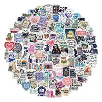 Autocollants en vinyle holographiques et imperméables personnalisés, lot de 100 pièces, autocollants découpés à l'emporte-pièce pour scrapbooking d'ordinateur portable