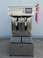 Semi Automatique 2 Buses Anti Corrosif 1 Gallon Bouteille Engrais Liquide Agrochimiques Mousse Bottom Up Poids Remplisseur