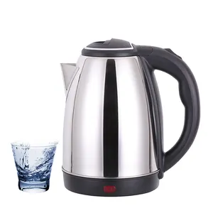 Chaleira elétrica de aço inoxidável 1.8l, aparelho doméstico, chaleira inteligente, elétrica, para água, café, leite, chaleira