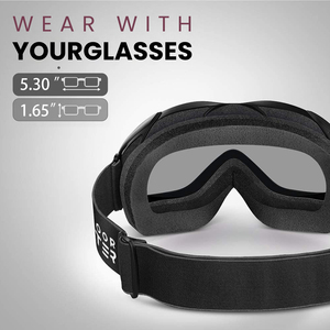 OutdoorMaster 2025 Lunettes <span class=keywords><strong>de</strong></span> ski OEM Logo personnalisé Sans cadre Rétro Anti-buée Protection UV Lunettes <span class=keywords><strong>de</strong></span> neige Snowboard Sports Googles - Product Image 2