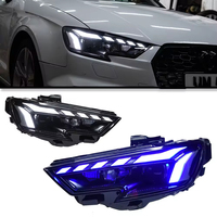 Ensemble de phares LED pour Audi A3 RS3 2013-2020, clignotants séquentiels, DRL bleus à démarrage dynamique