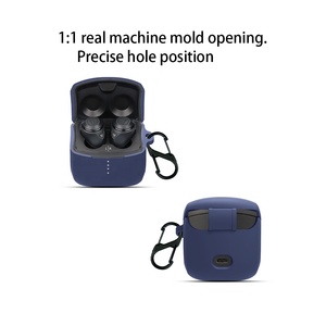 Accessoires pour casque sans fil Audio-Technica ATH-CKS50TW, <span class=keywords><strong>coque</strong></span> de protection en caoutchouc de silicone, <span class=keywords><strong>coque</strong></span> de casque, <span class=keywords><strong>prix</strong></span> de gros, élégant - Product Image 5