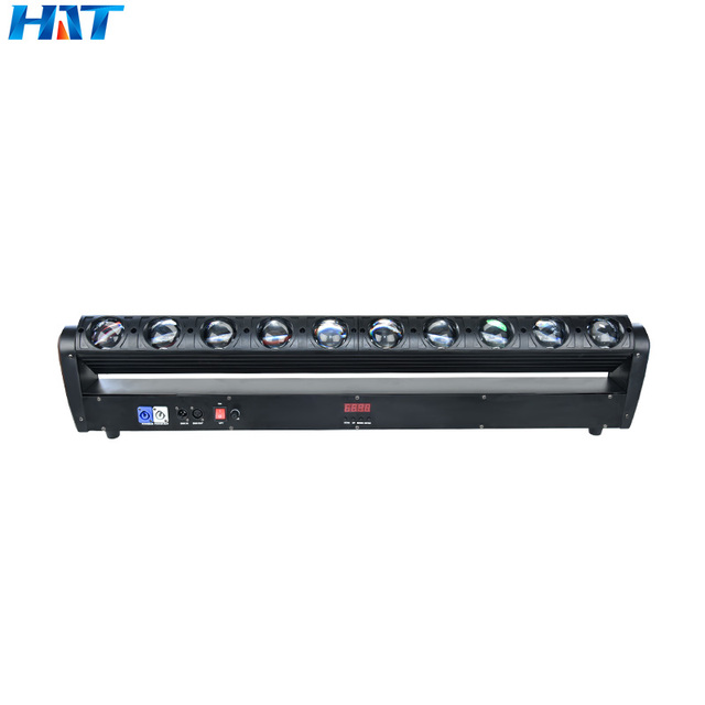 HAT Wholesale Stage Lights  10*40W Beam  LED  10pcs Beam 40W DMX Control Stage Bar Ktv Wedding Beam Light
