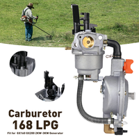 Carburateur de moteur de générateur de Conversion de carburant double 168F 170F GPL à faible quantité minimale de commande
