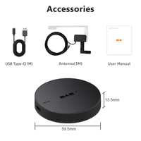 Kit audio numérique pour voiture avec récepteur d'antenne DAB/DAB + Adaptateur USB Récepteur universel pour autoradio Dab Radio