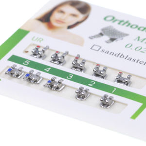 Mim suporte ortodôntico/cinta <span class=keywords><strong>roth</strong></span> <span class=keywords><strong>022</strong></span> <span class=keywords><strong>345</strong></span>, fantasia base de malha - Product Image 4