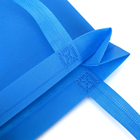 Sacs cadeaux promotionnels personnalisés, imperméables, écologiques, réutilisables, sacs de shopping colorés, sacs fourre-tout non tissés, poignée en sangle PP durable