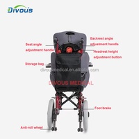 Fauteuil roulant pour enfants le plus vendu, hauteur réglable, utile pour les enfants paralysés, rééducation et alimentation